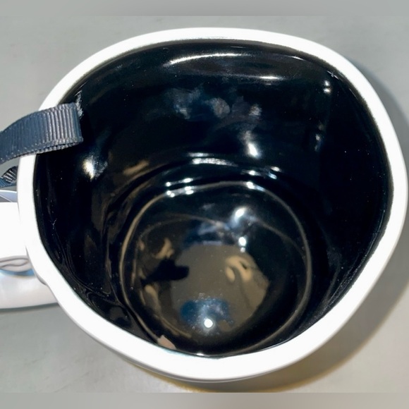 Rae Dunn White and Orange Trick or Treat Mug NWT - Picture 3 of 4